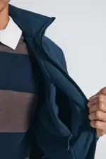 Padded technical jacket