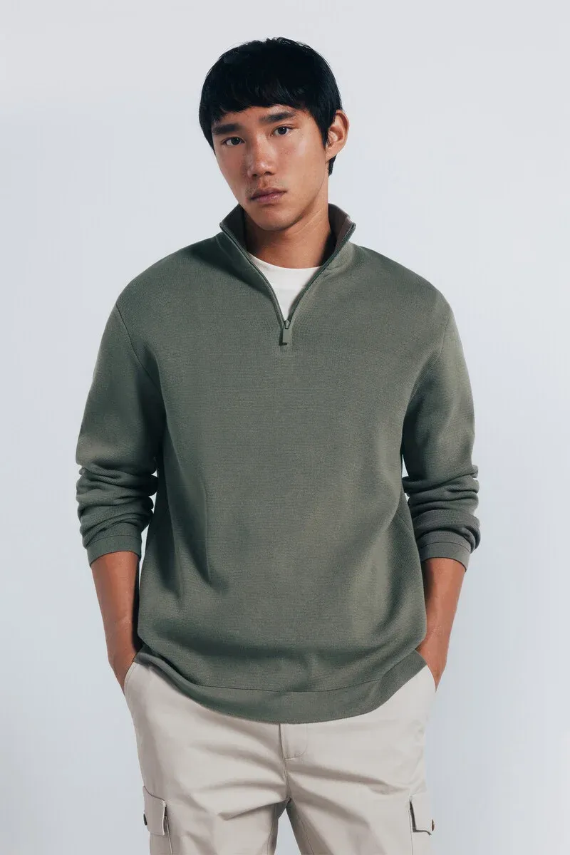 Milano zipper sweater