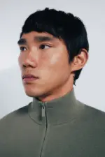 Milano zipper sweater