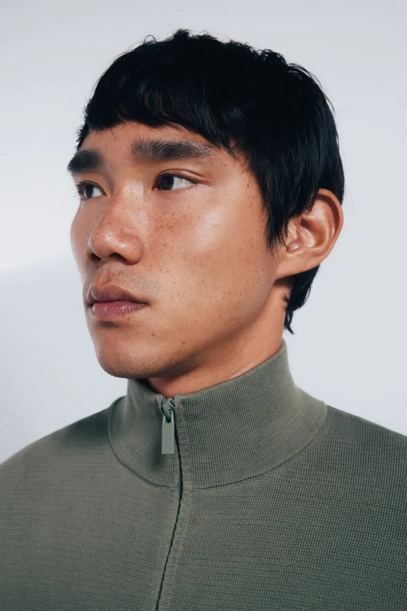 Milano zipper sweater