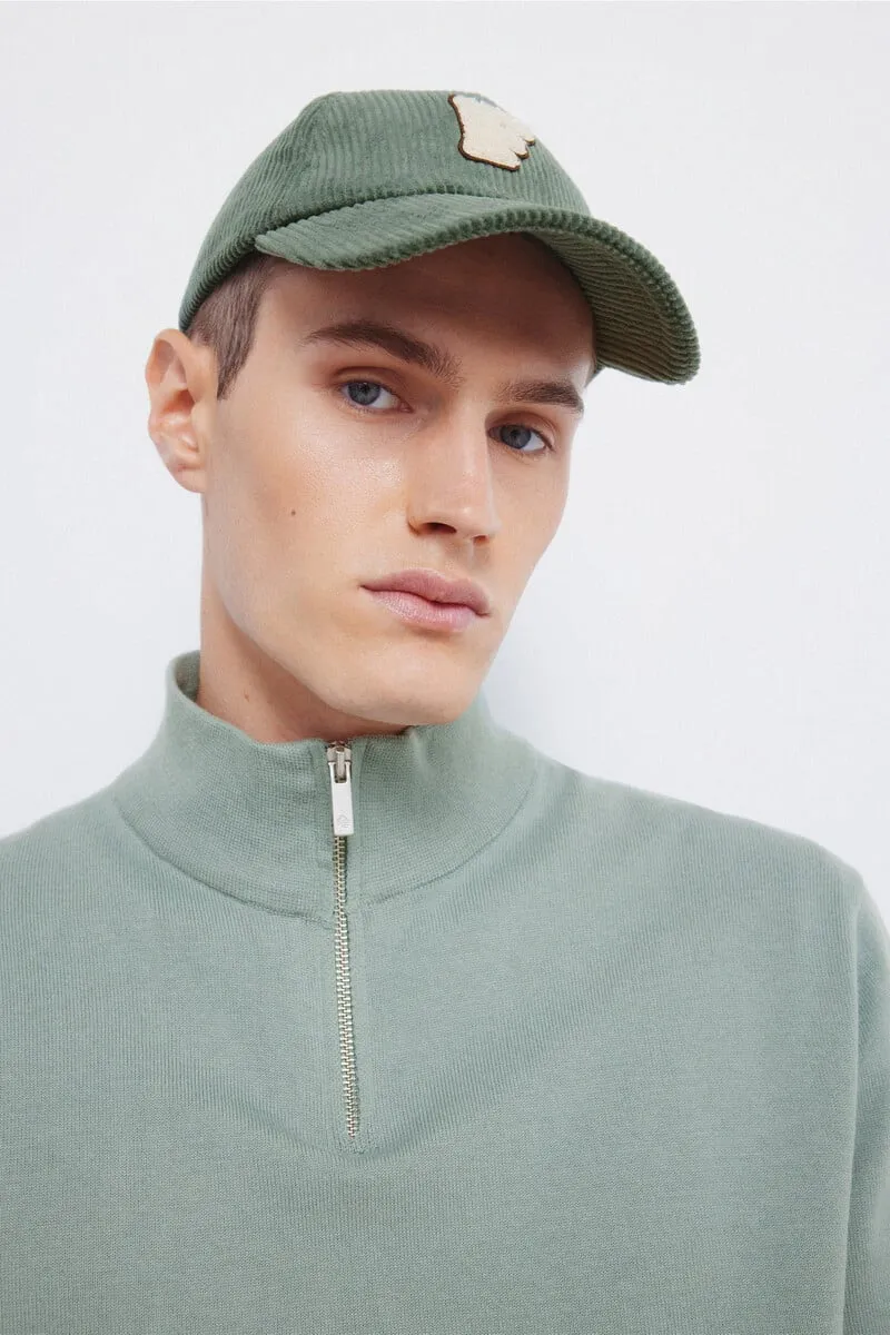 Basic zipper sweater