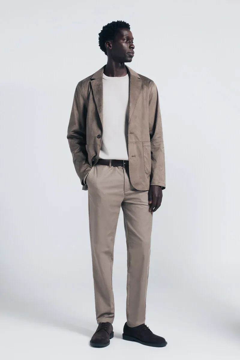 Comfort slim fit chino pants