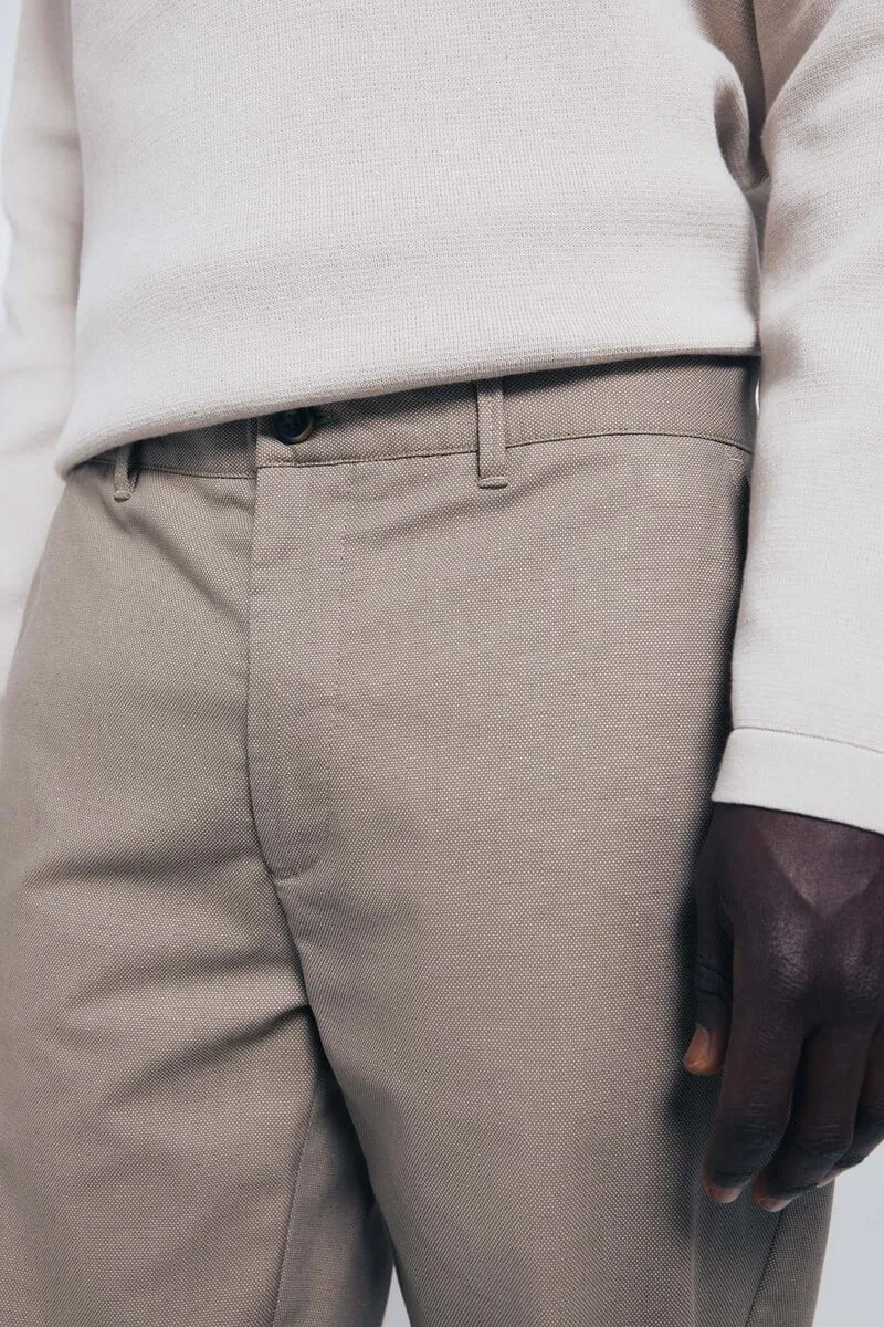 Comfort slim fit chino pants