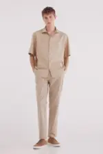 Comfort slim fit chino pants