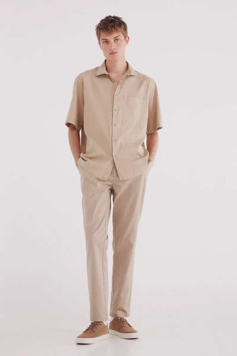 Comfort slim fit chino pants