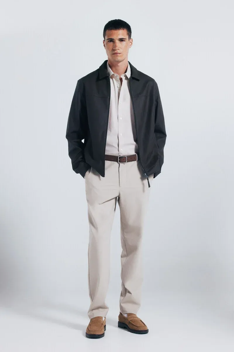 Comfort fit jogger chino pants