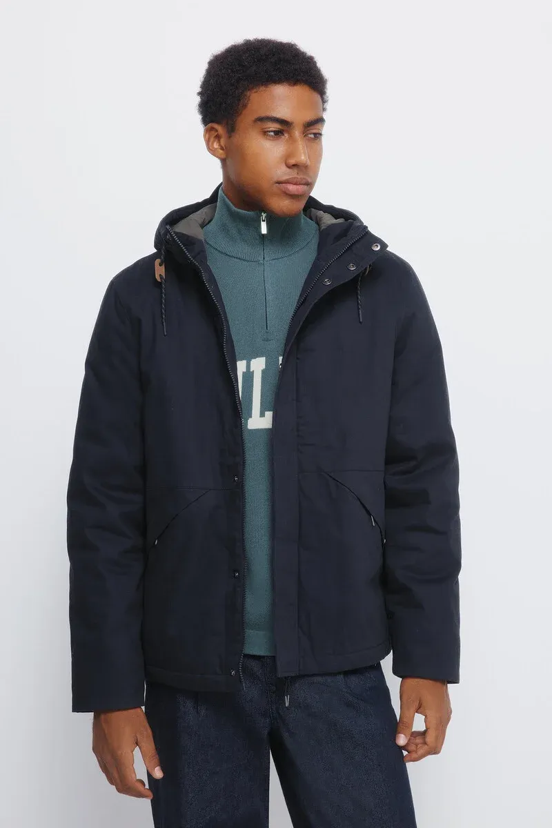Short padded parka