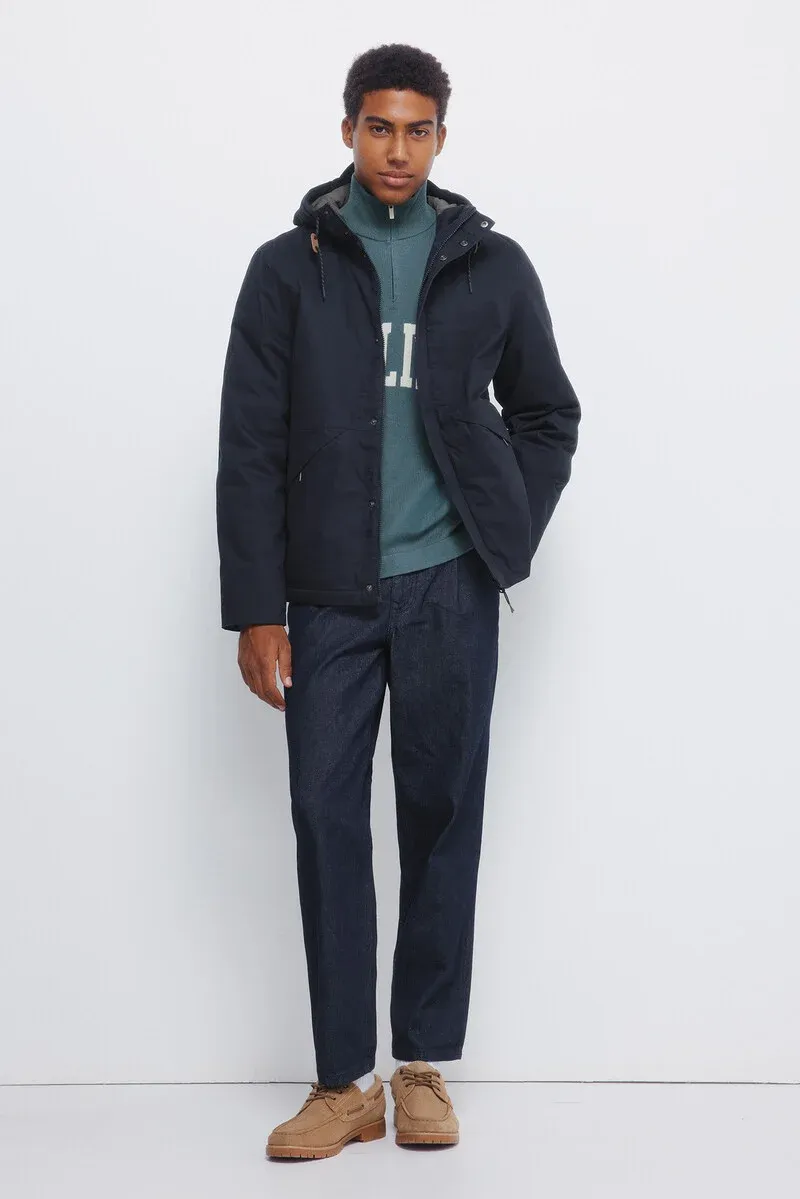 Short padded parka