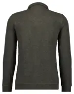 Ragman Sweat Jacket Stand Up Zip Collar Cardigan