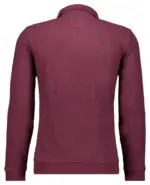 Ragman Sweat Jacket Stand Up Zip Collar Cardigan