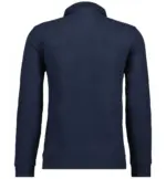 Ragman Sweat Jacket Stand Up Zip Collar Cardigan