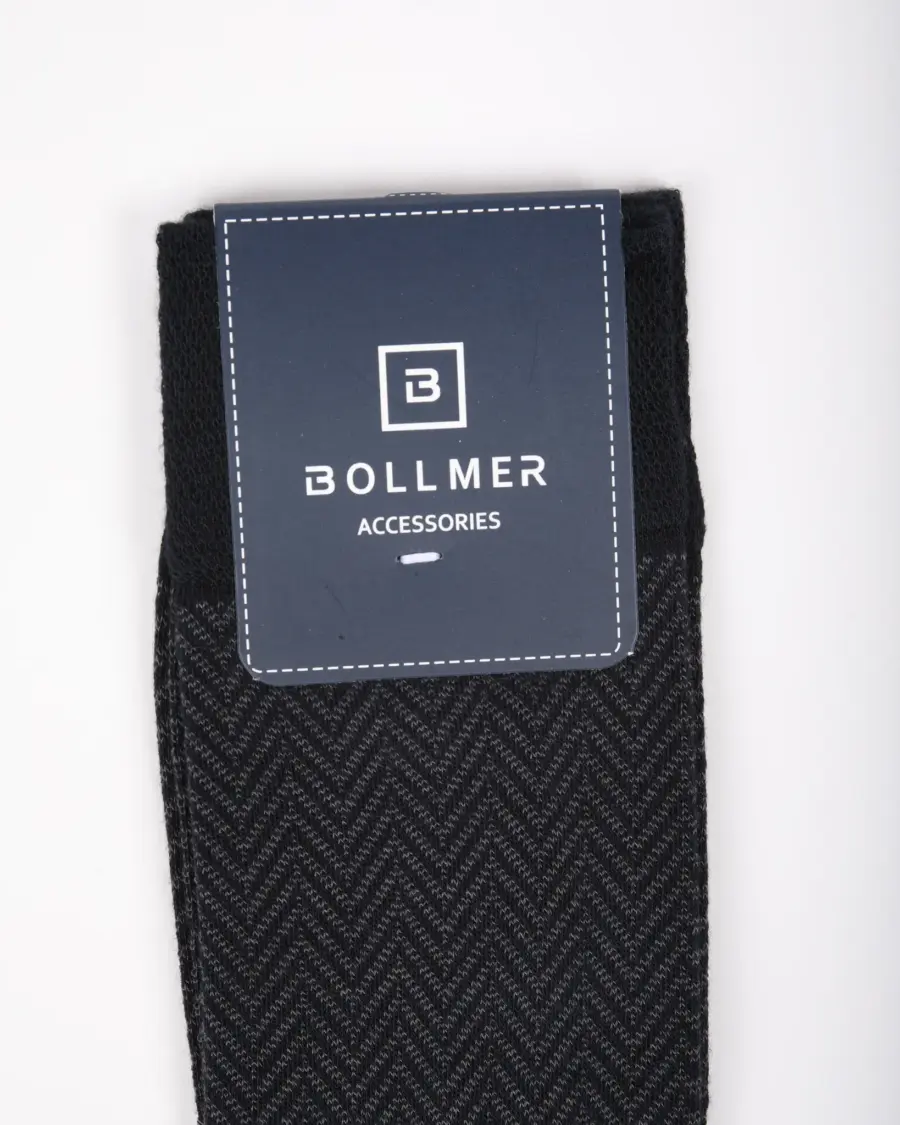 BOLLMER Modal Socks – Classic Herringbone