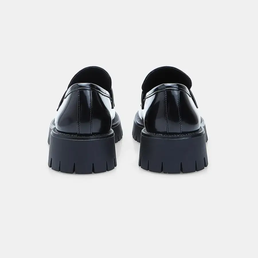 Bata Women's Loafers with Track Sole