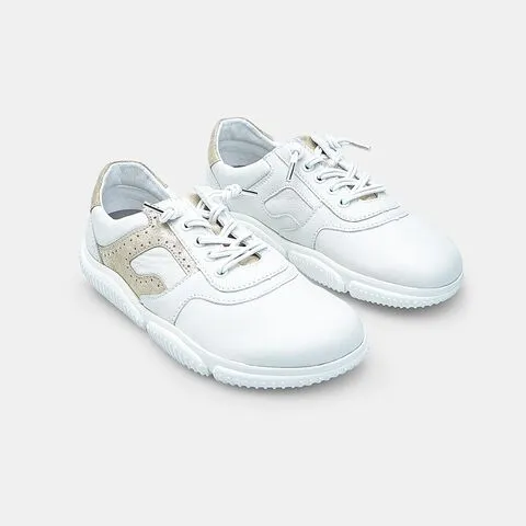 Women's barefoot sneakers made of Bata leather