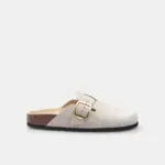 Women's leather clog Bata