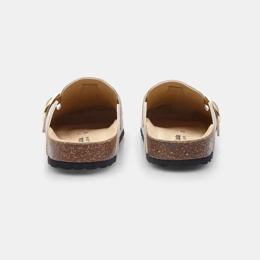 Women's leather clog Bata