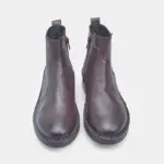 Ankle boot with leather zip for women Bata