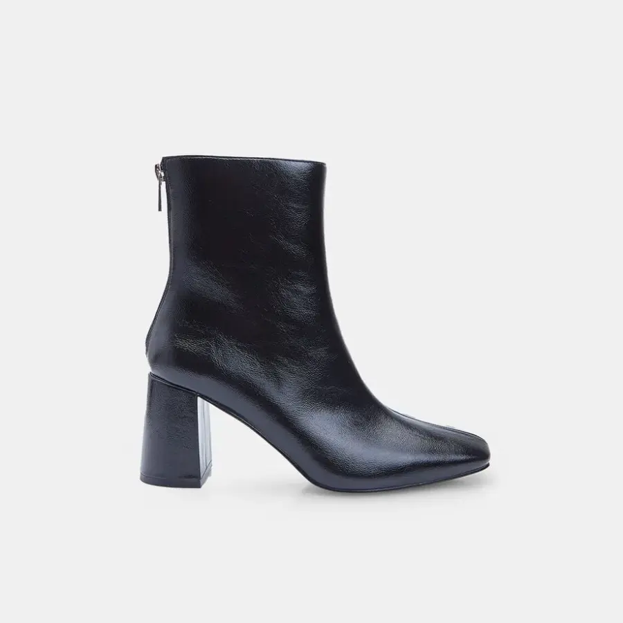 Women's ankle boot with heel and zip Bata