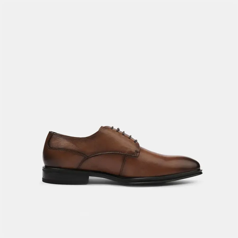 Men's leather low shoes