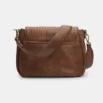 Women's Shoulder Bag with Leather Effect