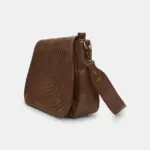 Women's Shoulder Bag with Leather Effect