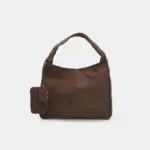 Women's Hobo Bag with Zip Bata