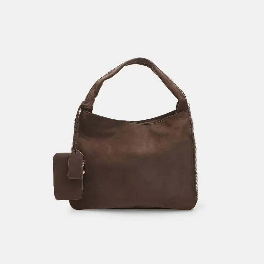 Women's Hobo Bag with Zip Bata