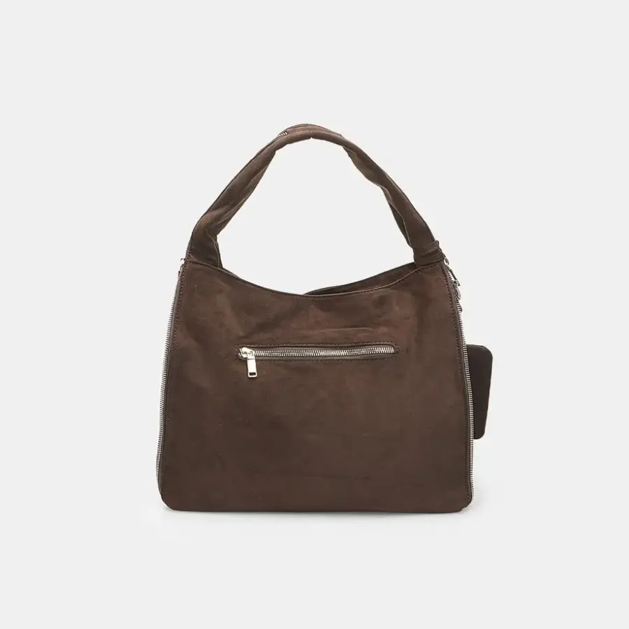 Women's Hobo Bag with Zip Bata