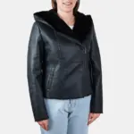 Women's Jacket with Faux Fur