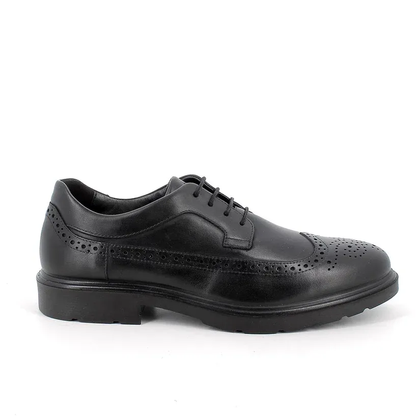 Stringate da uomo nero con lacci