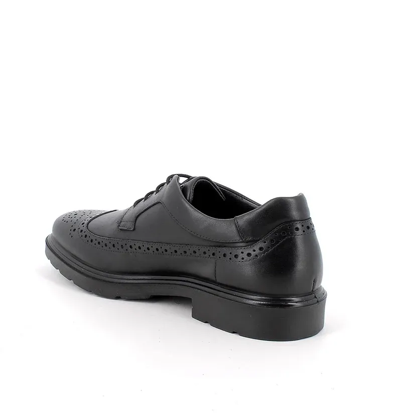 Stringate da uomo nero con lacci