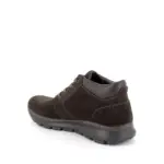 Midcut shoes for men brown with laces