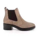 Half boots with heel for women