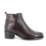 Half boots with heel for women