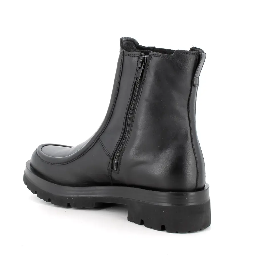 Half boots with heel for women