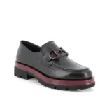 Mocassins with heel for women