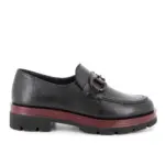 Mocassins with heel for women