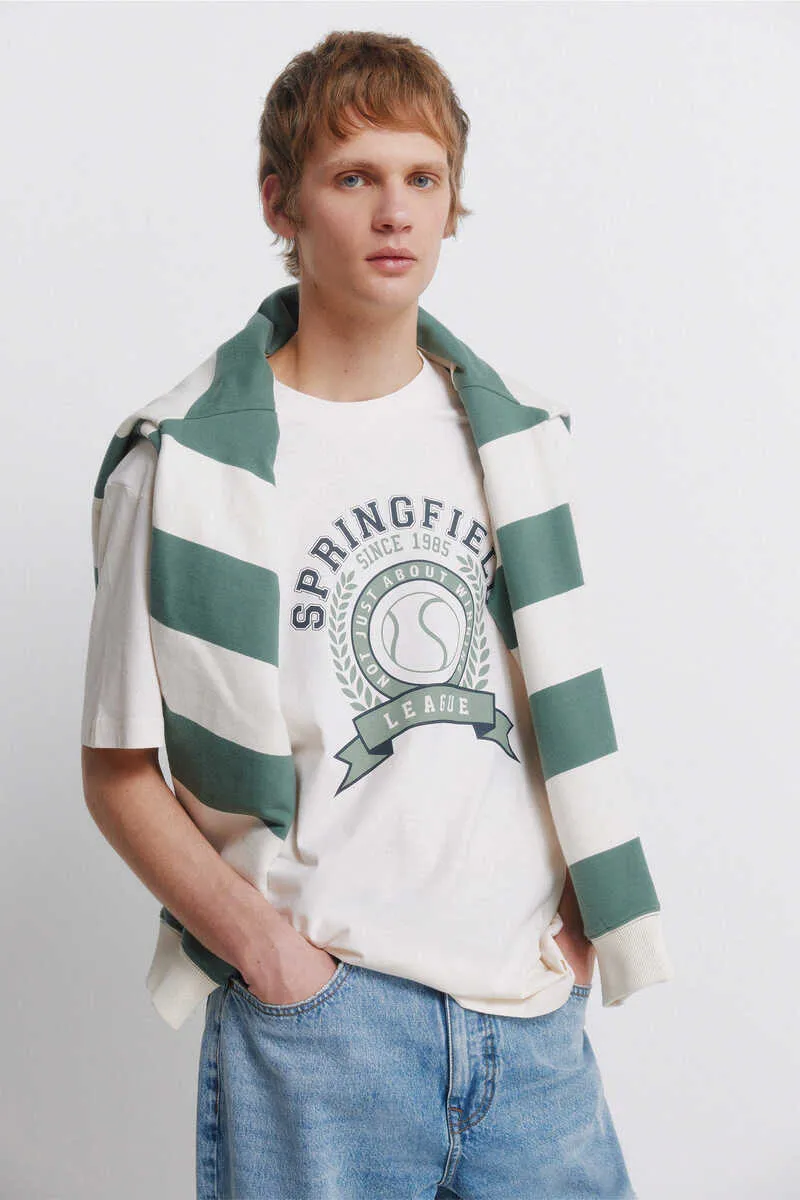 T-shirt with logo, sport
