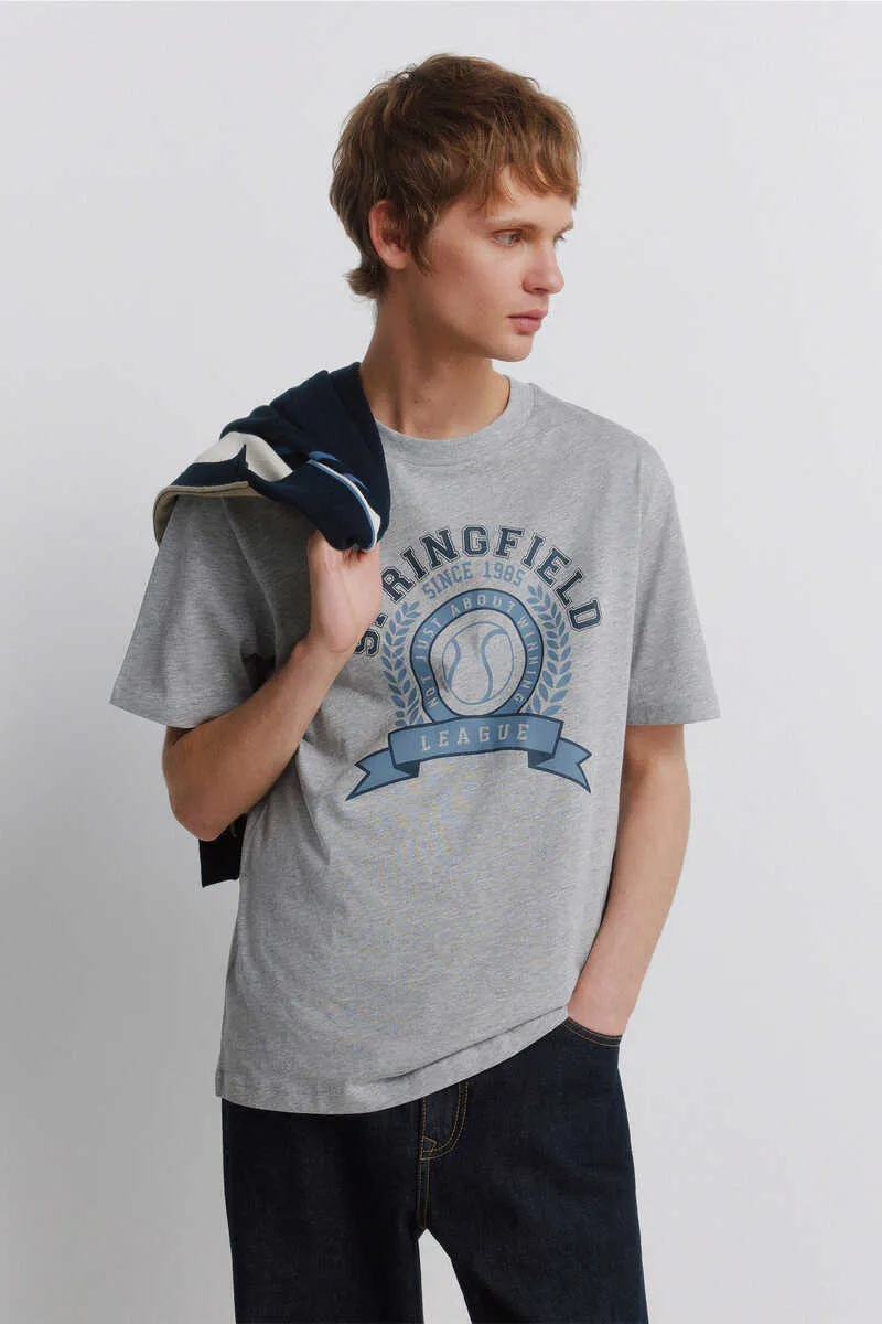 T-shirt with logo sport