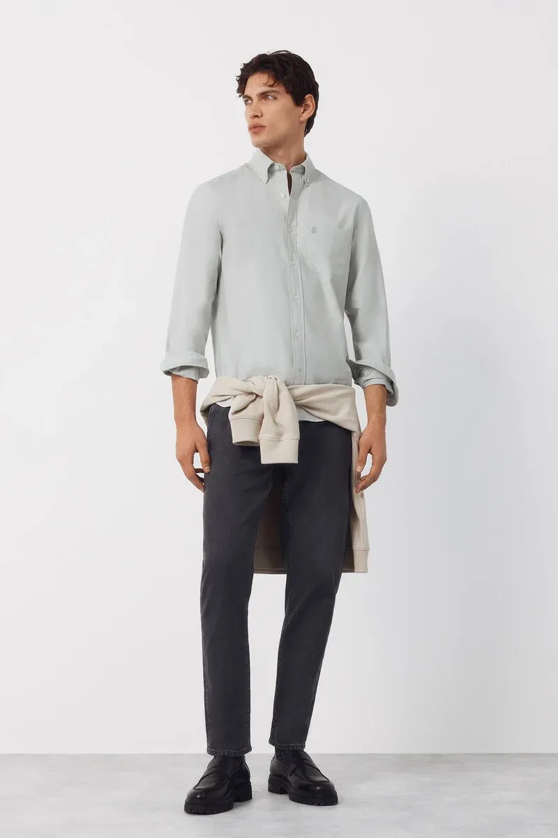 plain oxford shirt