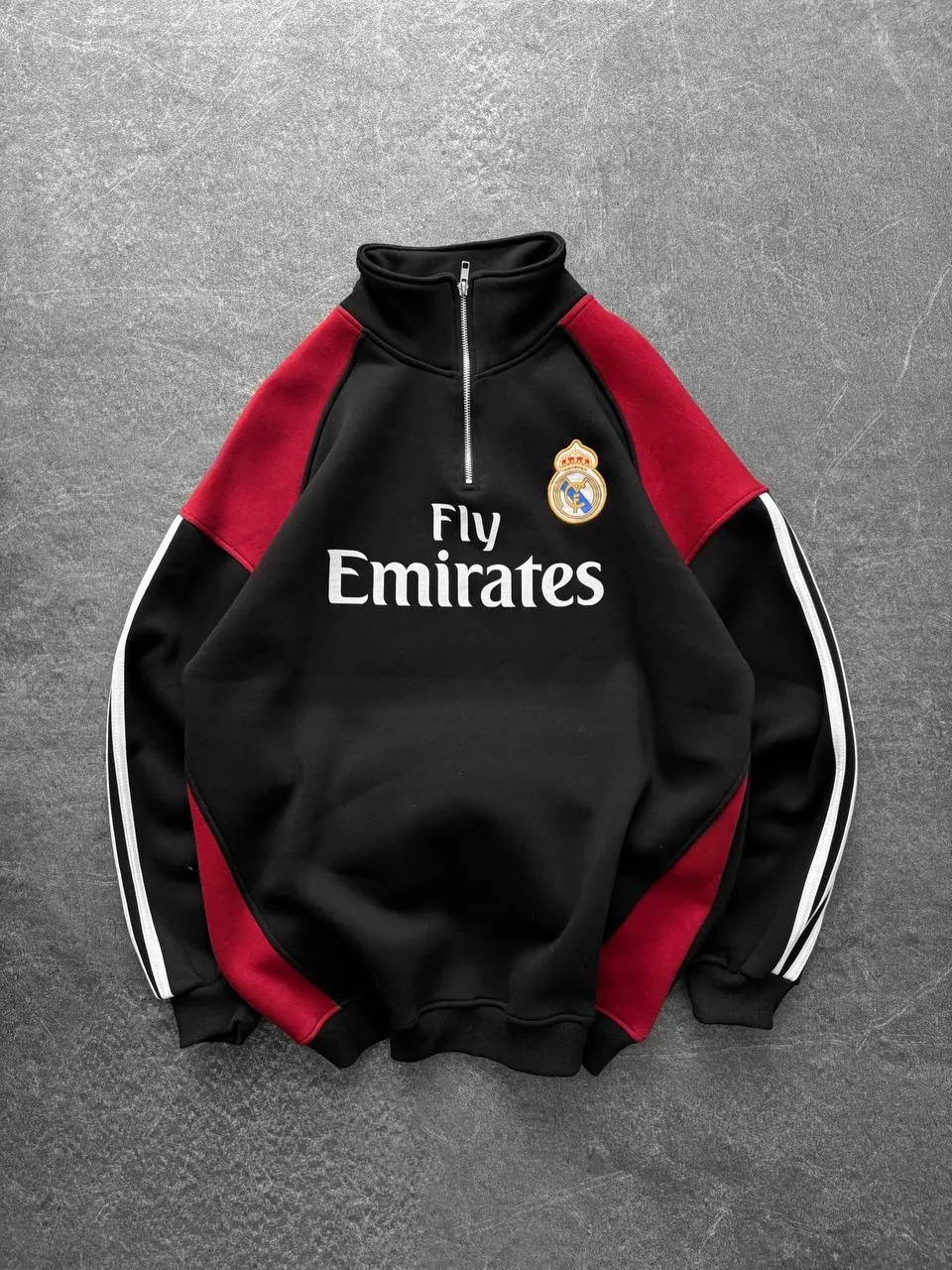 سويت شيرت ريال مدريد - نص سحاب