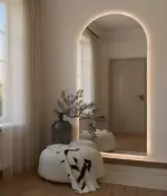 مراية قوس مع اضاءه
