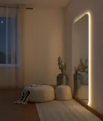 مراية مستطيل منحني الاطراف
