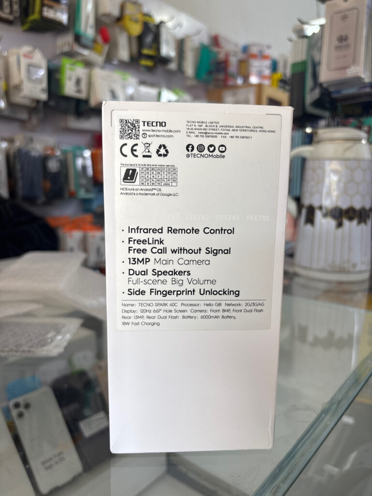 جهاز جوال TECNO SPARK 40C 8/256