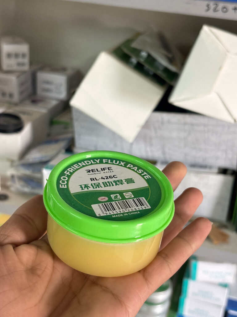 فلكس شحمة لحام اصفر علب RL-426C