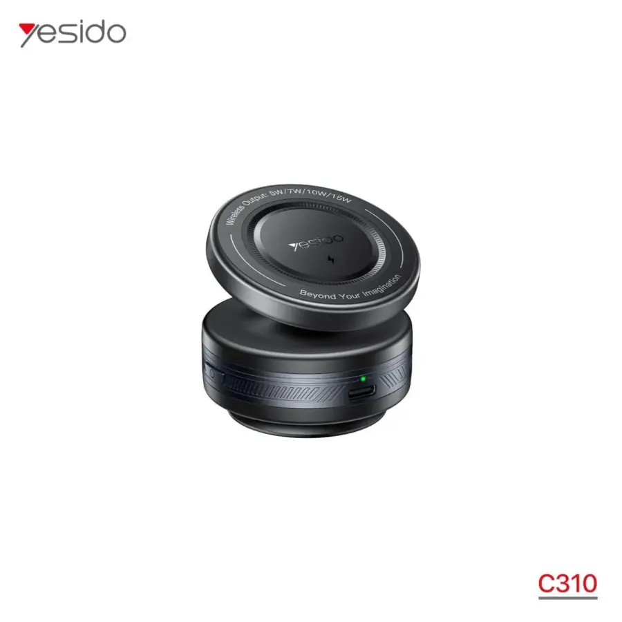 حمالة الهاتف YESIDO C310 2in1 وشاحن لاسلكي