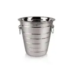سطل ثلج ستانلس 20*20 سم
