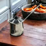 بكرج قهوة ستانلس مع غطاء