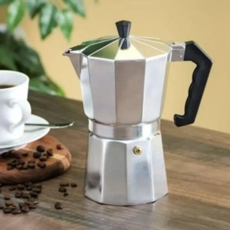 ابريق قهوة المنيوم ايطالي كبير