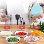 فرامة ثومة + خيط بلاستيك شفاف 6-2895